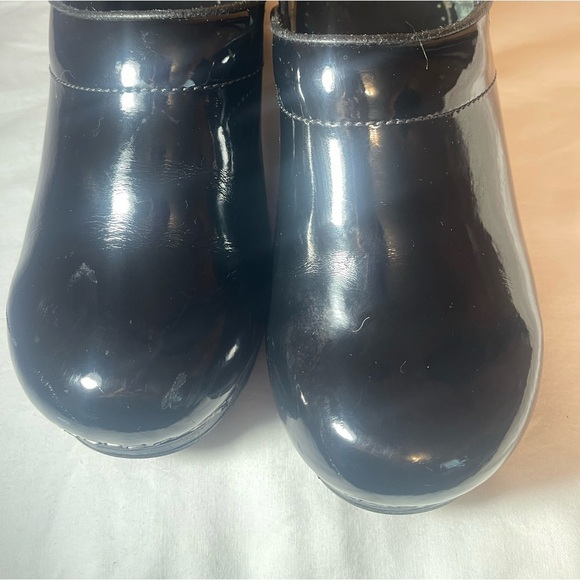 SANITA , black Patent Leather Boots - Picture 2 of 7